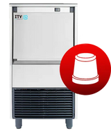 Skope GALA NG45 A DP|Self-Contained | Ice Maker | Ice Cube Maker | Ice Maker with Integral Bin | and Drain Pump
