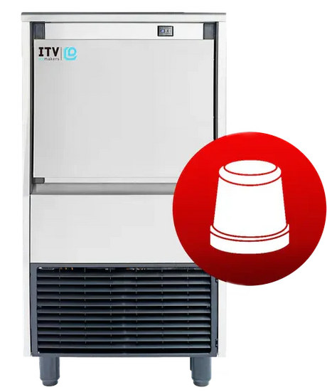 Skope GALA NG45 A | Self-Contained | Ice Maker | Ice Cube Maker | Ice Maker with Integral Bin