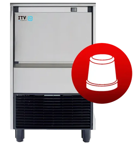 Skope GALA NG60 A | Self-Contained | Ice Maker | Ice Cube Maker | Ice Maker with Integral Bin
