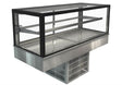 Cossiga GOGRF15 | GOG Countertop | Solid Front | With Sliding Rear Glass Doors | Fridge | Commercial Display Refrigerator