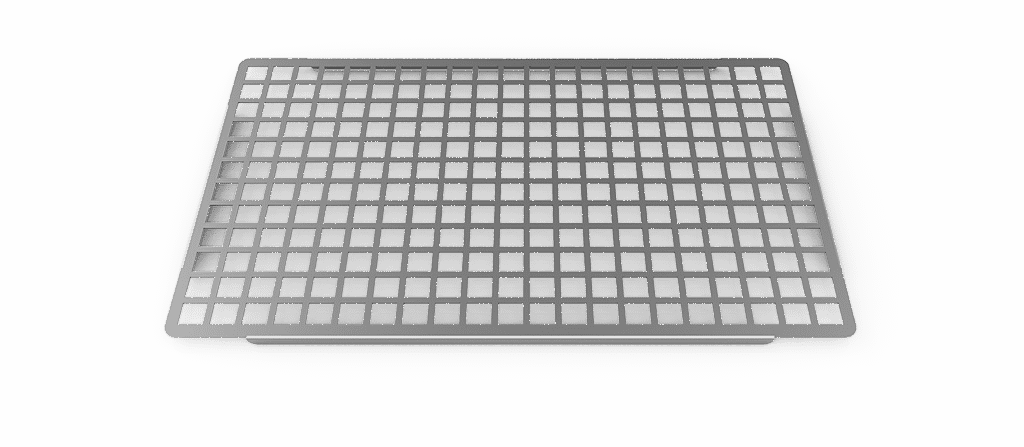 UNOX Flat Chromium Plated Cooling Wire (GRP407)