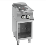 Giorik CE72TGT 700 Series 2 X Round Hot Plates On Open Base Electric Boiling Top Ranges