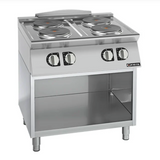 Giorik CE74TGT 700 Series 4 X Round Hot Plates On Open Base Electric Boiling Top Ranges