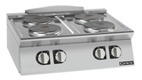 Giorik CE74TTT 700 Series 4 X Round Hot Plates Countertop Electric Boiling Top Ranges