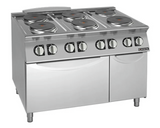 Giorik CE76TET 700 Series 6 X Round Hot Plates Standard Electric Oven Boiling Top Ranges