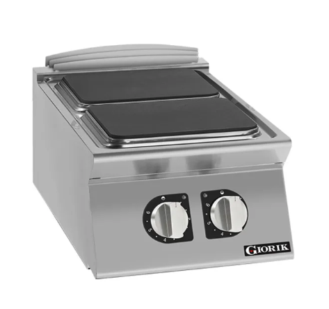 Giorik CE92QTT 900 Series 2x Square Hot Plates Countertop Electric Boiling Top
