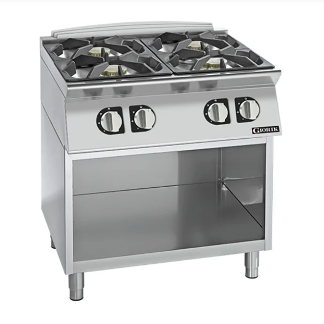 Giorik CG740GT 700 Series 4 Burner Gas Boiling Top Countertop Open Base Boiling Tops