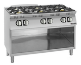 Giorik CG760GT 700 Series 6 Burner Gas Boiling Top On Open Base Boiling Tops