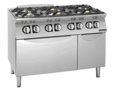 Giorik CG960ET 900 Series 6 Burner Gas Range on Electric Oven Standard Electric Oven