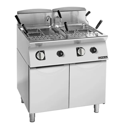 Giorik CPE746T 700 Series Double Tank 2X 26L On Enclosed Base Electric Pasta Cooker