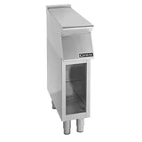 Giorik EN910G 200mm Wide Ambient On Open Base Stainless Steel Work Top Ambient Worktop