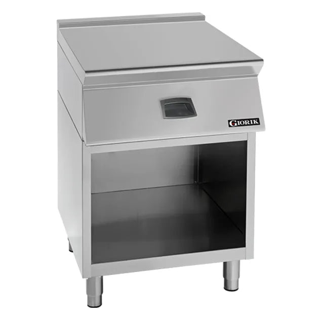 Giorik EN93CG 600mm Wide with Drawer On Open Base Stainless Steel Ambient Work Top Worktop