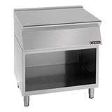 Giorik EN940G 800mm Wide Ambient On Open Base Stainless Steel Work Top Ambient Worktop