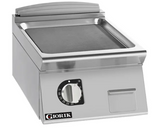 Giorik FLE72TFT 700 Series 400mm Wide Smooth Mild Steel Plate Countertop Electric Frytop