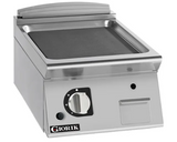 Giorik FLG72TFT 700 Series 400mm Wide Smooth Mild Steel Gas Frytop