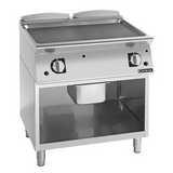 Giorik FLG941GFT 900 Series 800mm Wide On Open Base Smooth Mild Steel Gas Frytop
