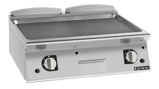 Giorik FLG941TFT 900 Series 800mm Wide Countertop Smooth Mild Steel Gas Frytop