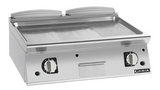 Giorik FMG941TCRXT 900 Series 800mm Wide Countertop 1/3 Ribbed 2/3 Smooth Satin Chrome Plate Gas Frytop
