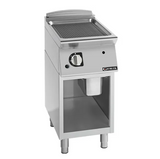 Giorik FRG72GFT 700 Series 400mm Wide Ribbed Mild Steel On Open Base Gas Frytop