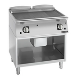 Giorik FRG741GFT 700 Series 800mm Wide Series Ribbed Mild Steel On Open Base Gas Frytop