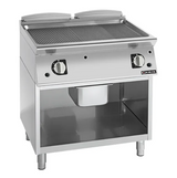 Giorik FRG941GFT 900 Series 800mm Wide On Open Base Ribbed Mild Steel Plate Gas Frytop