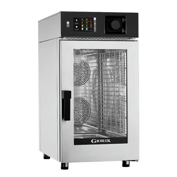 Giorik KBG101WT.SF Kore 10 x 1/1 GN Gas Boiler Combi Oven with Standard Filter Gas Combi Oven