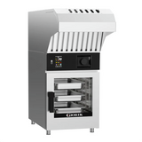 Giorik KNM0623WT.L.RO.H Mini Touch 6 x 2/3 GN Stacked Combi Oven Kit with Reverse Osmosis and Left Hand Hinge Door Electric Combi Oven Kit