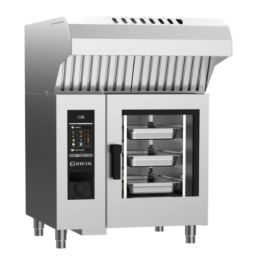 Giorik SNHE061WT.RO.H Steambox Evolution 6 X 1/1 GN with Reverse Osmosis Electric Combi Oven