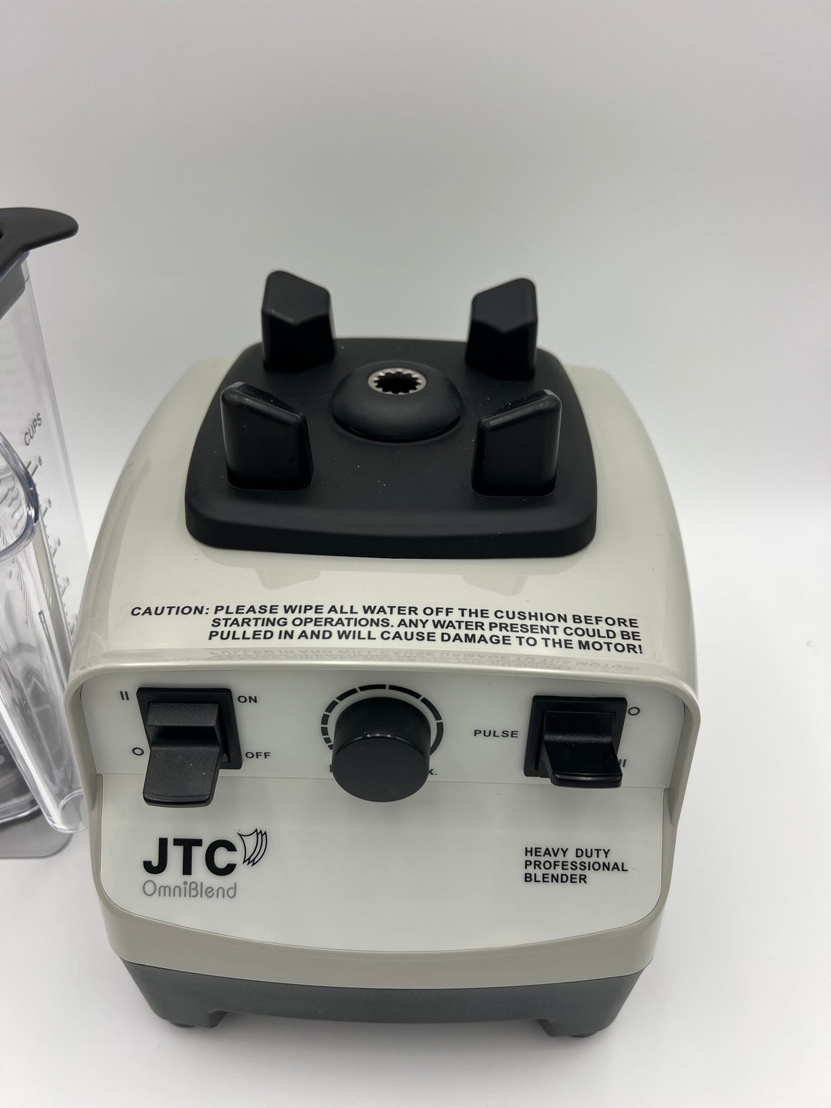 JTC OmniBlend TM-767 A - Professional Commercial Heavy Duty Blender with 1.5 Liter BPA-Free Tritan Jug