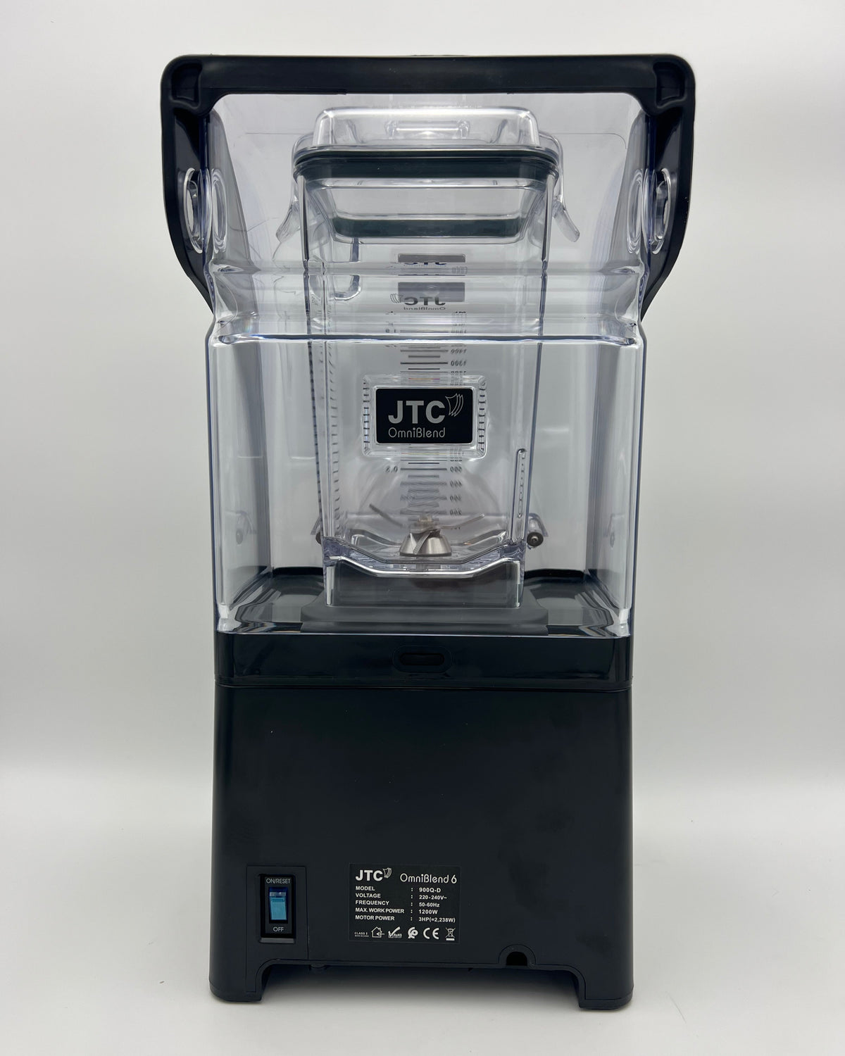 JTC OmniBlend 900QD NoiseGuardian Sound Shield Included 1.5 Litre D Jug with Tamper Rod 7 Year warranty 3 HP Heavy Duty Motor