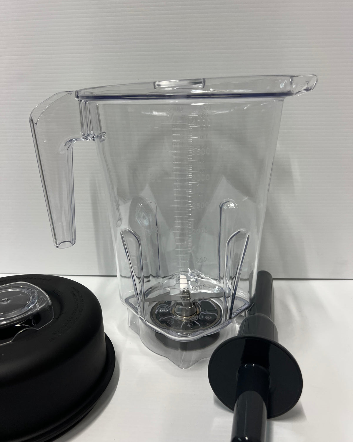 JTC OmniBlend 4 Litre Jug with Lid rubber and Tamper Rod Compatible with 767, 800, 890, 900 Replacement