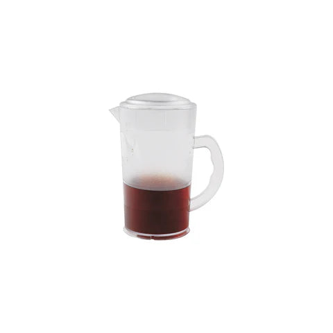 JW-610 - Jiwins Pitcher W/Cover Clear Pc 133x240 67Oz/1.9L (Sold in sets of 6)