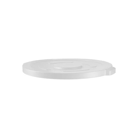 JW-CRC1P (WHITE) - Jiwins Round Ingredient Container Lid White Pp 410x28mm (Sold in sets of 6)