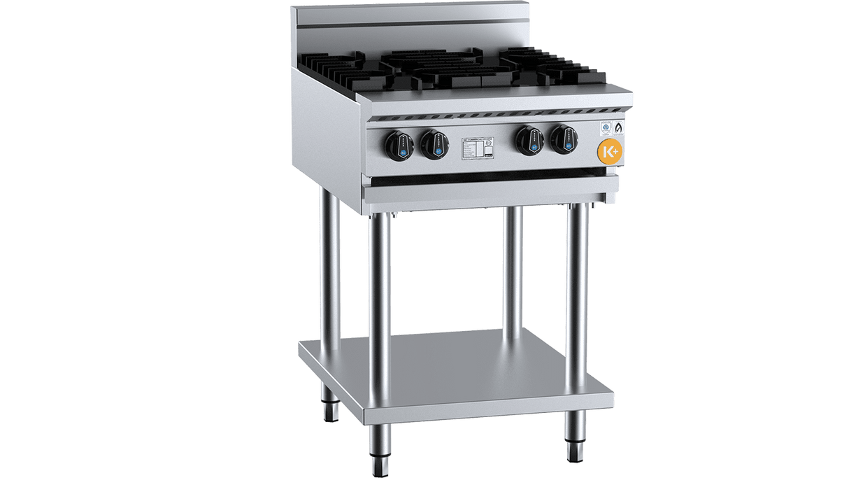 K+ Series KBT-SB4 Four Burner Boiling Top On Stand