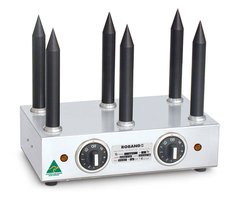Roband M6T Teflon Coated Bun Warmer (6 Bun)