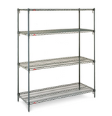 Metro NK3.4T74.1430 Super Erecta 4 Tier, 14"x 30" Wire Shelving