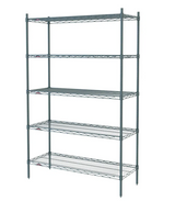 Metro NK3.5T74.1872 5 Tier 5 Wire Shelves 18" x 72" Super Erecta Wire Shelving