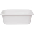NCIICC5LWH - 5L White Ice Cream Rectangular