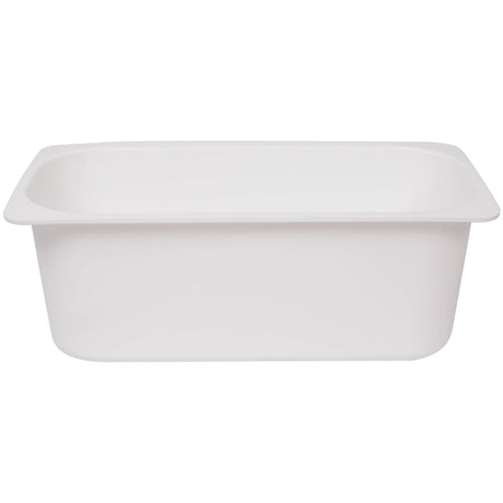 NCIICC5LWH - 5L White Ice Cream Rectangular