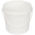 NCIP5LWHPH - 5L Pail White Plast/Handle T/E (NCI)