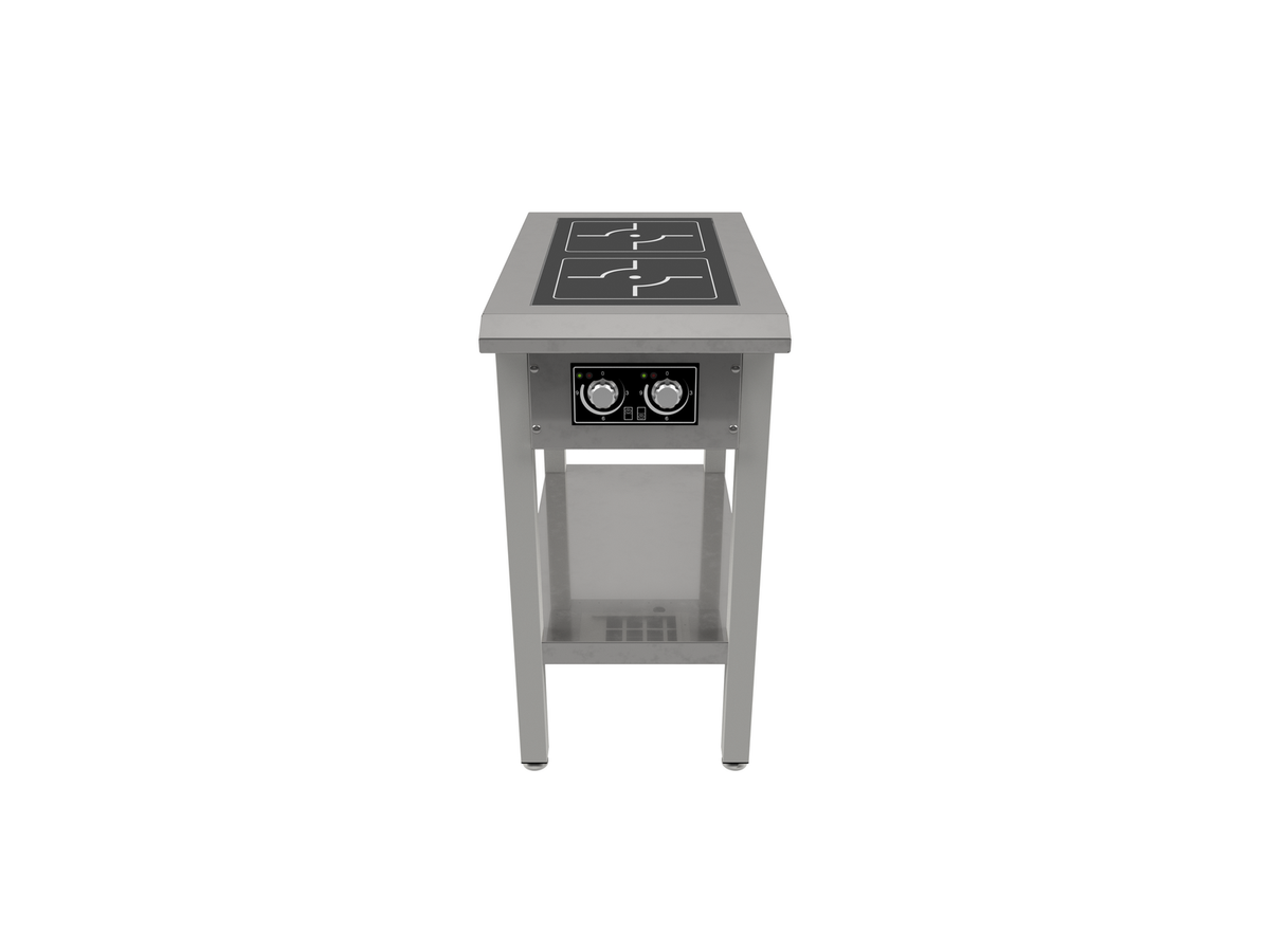 Norqi 02F 2 Zone Rectangle Induction Cooktop 14kW