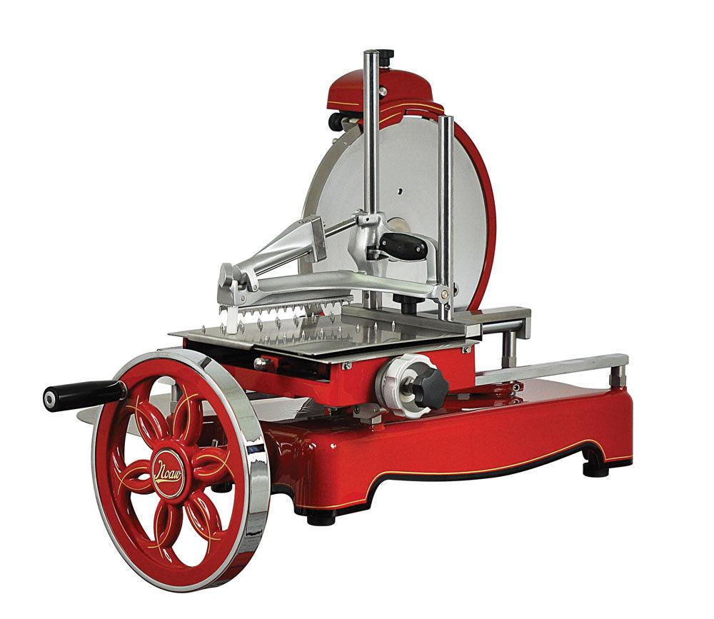 Roband Noaw NS320M Traditional Red Flywheel Meat Slicer 320mm