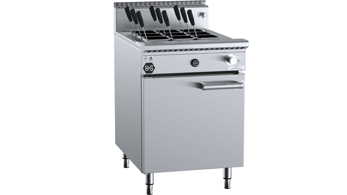 B+S Black Series PC-9 Pasta Cooker 9 Baskets