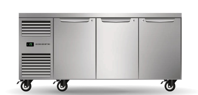 Skope PG11.UBF.3.SD | ProSpec | Three Solid Door | Underbench GN1/1 | Freezer | Under Bench Freezer