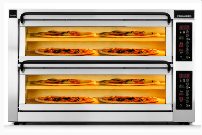 PizzaMaster PM 452ED-4DW Countertop Pizza Oven 2 Deck 1160x650mm