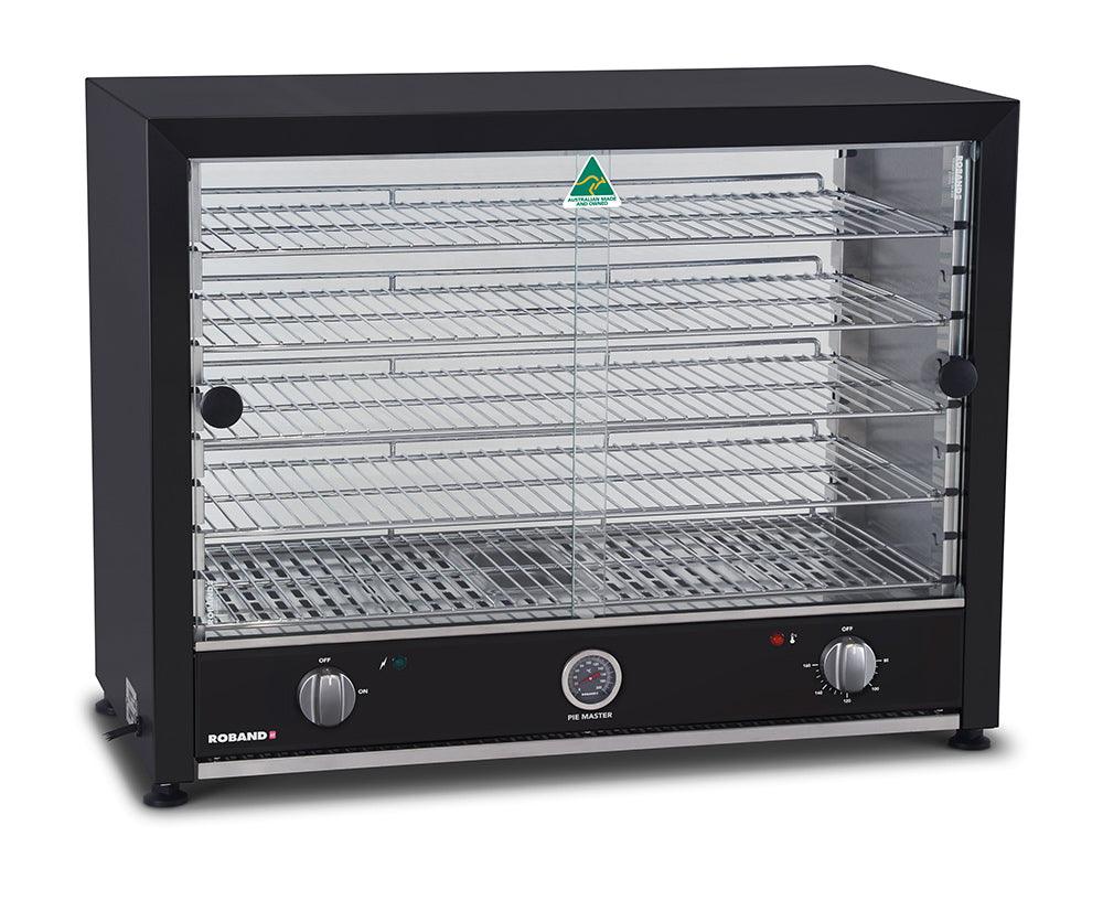 Roband Pie Master PMB100L Pie Warmer with Sliding Glass Door