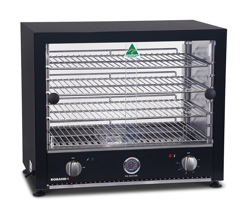 Roband Pie Master PMB50L Pie Warmer - 50 Pies, Black