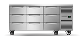 Skope PG11.UBR.3.D9.RH | ProSpec | Nine Drawer | Three Bay | Underbench GN 1/1 | Fridge | Right Hand Fridge