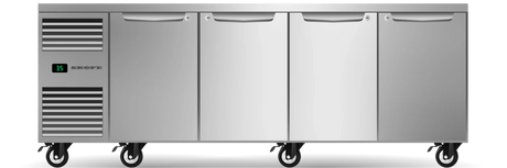 Skope PG11.UBR.4.SD | ProSpec | Four Solid Door | Underbench GN 1/1 | Fridge | Underbench Fridge