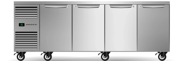 Skope PG11.UBR.4.SD | ProSpec | Four Solid Door | Underbench GN 1/1 | Fridge | Underbench Fridge